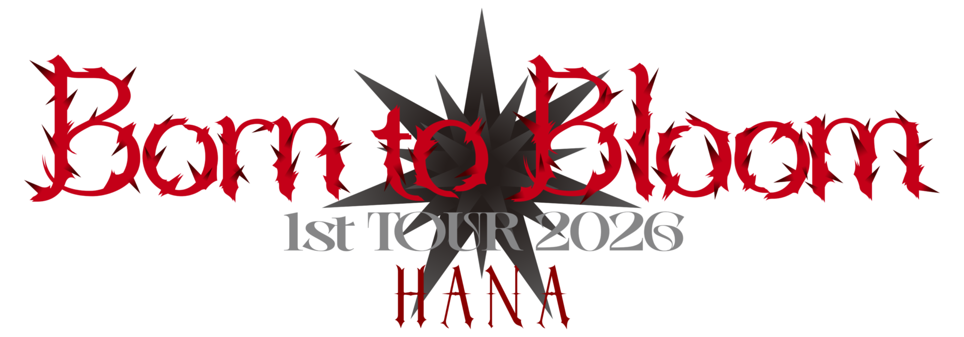 HANA 1st TOUR 2026 Born to Bloomの公式ビジュアル